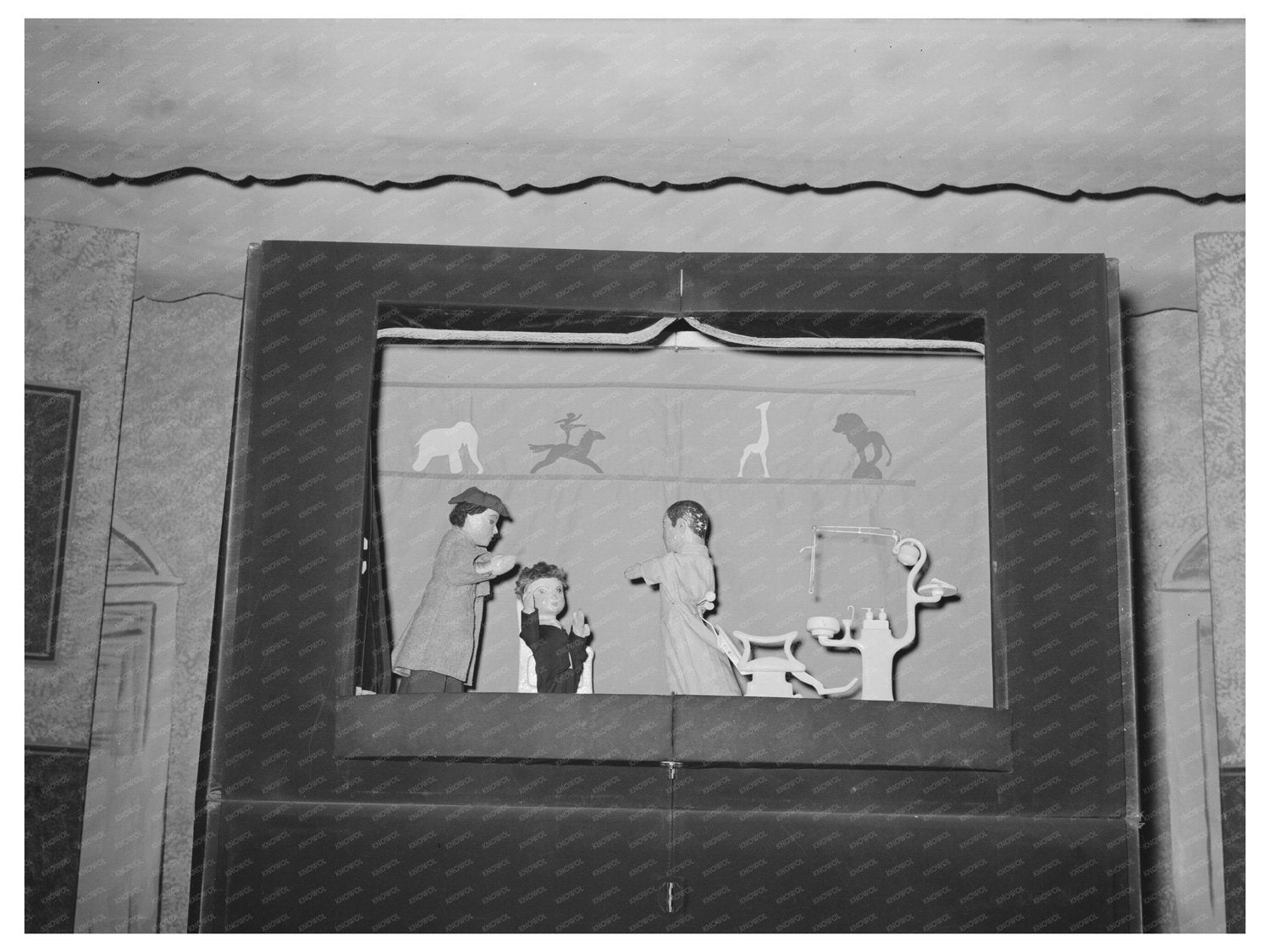 Puppet Show for Dental Care Education April 1939