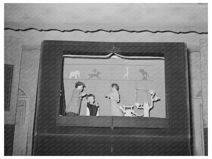 Puppet Show for Dental Care Education April 1939
