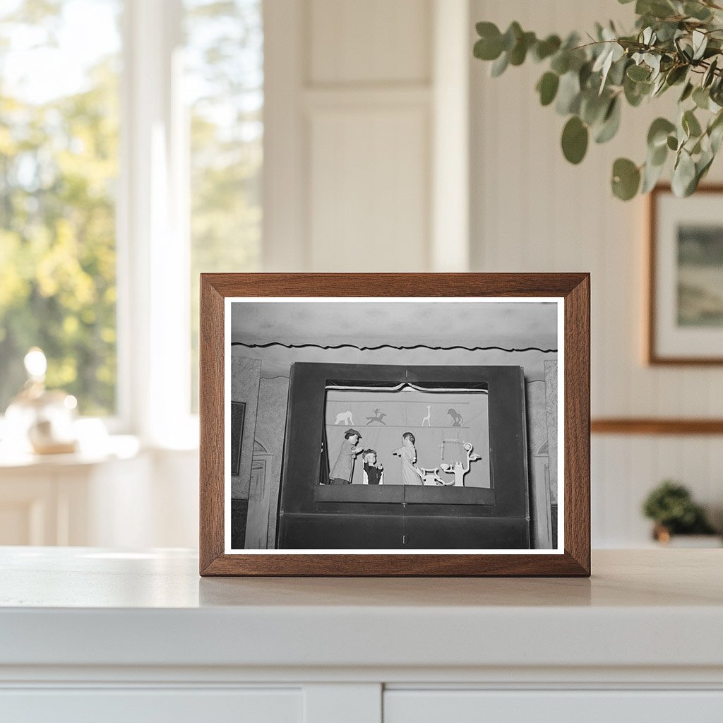 Puppet Show for Dental Care Education April 1939