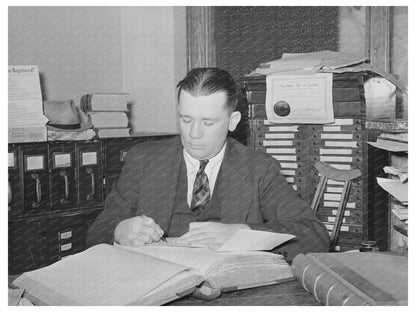 Justice of the Peace Office San Augustine Texas 1939