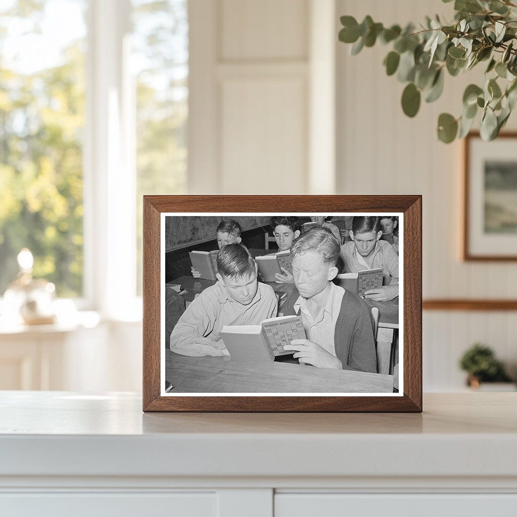 San Augustine High School Agricultural Class April 1939