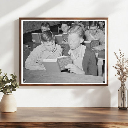 High School Agriculture Class San Augustine Texas 1939