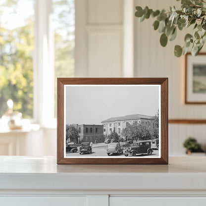 San Augustine Texas Jail and Courthouse April 1939