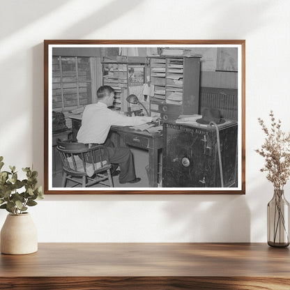 San Augustine Texas Railway Express Office April 1939