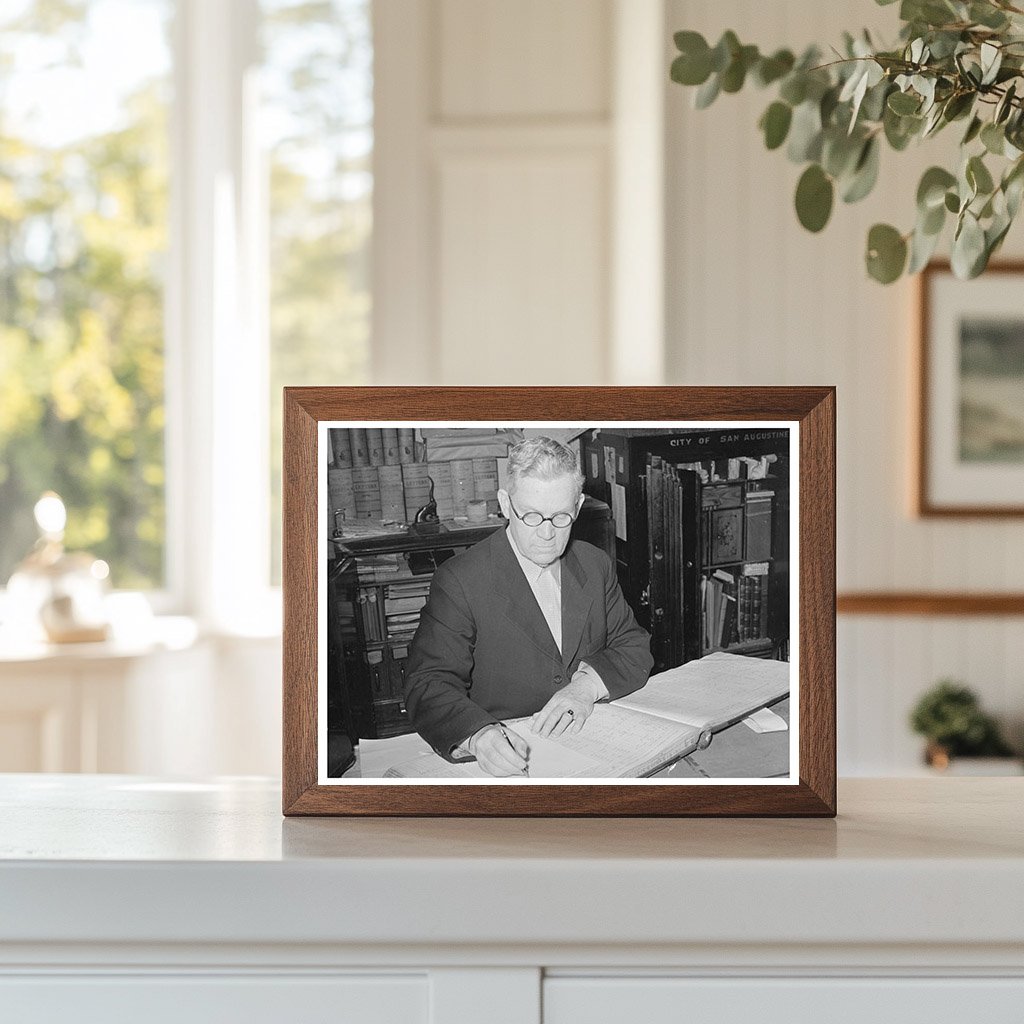 Tax Collector in San Augustine County Texas 1939