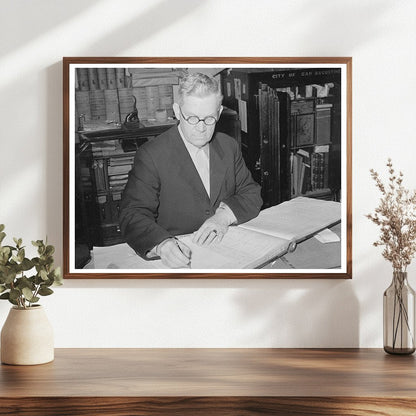 Tax Collector in San Augustine County Texas 1939