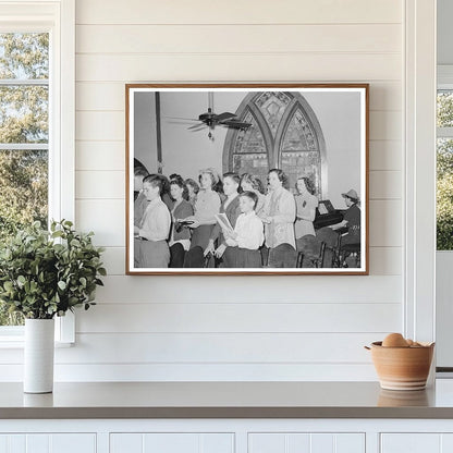 San Augustine Texas Church Choir April 1939