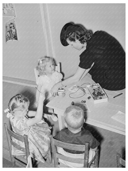 Sunday School Beginners Class San Augustine Texas April 1939