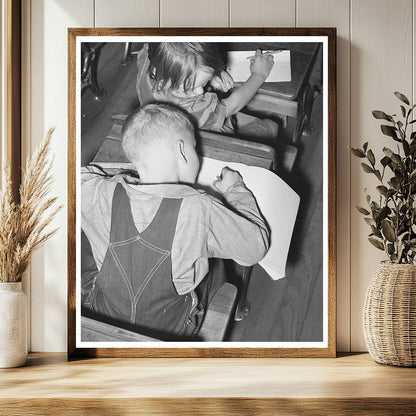 Schoolchildren in San Augustine Texas April 1939