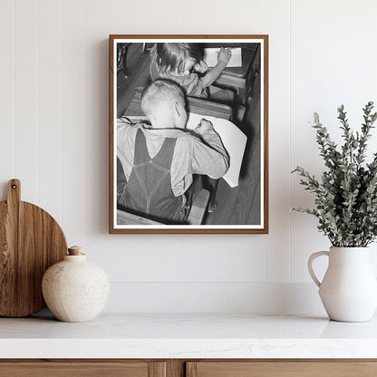 Schoolchildren in San Augustine Texas April 1939