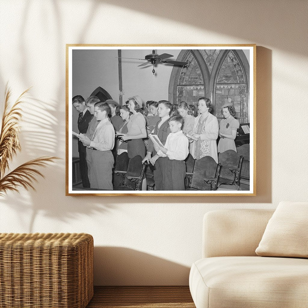 Church Choir Performance San Augustine Texas April 1939