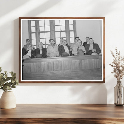 San Augustine Texas County Commissioners Meeting April 1939