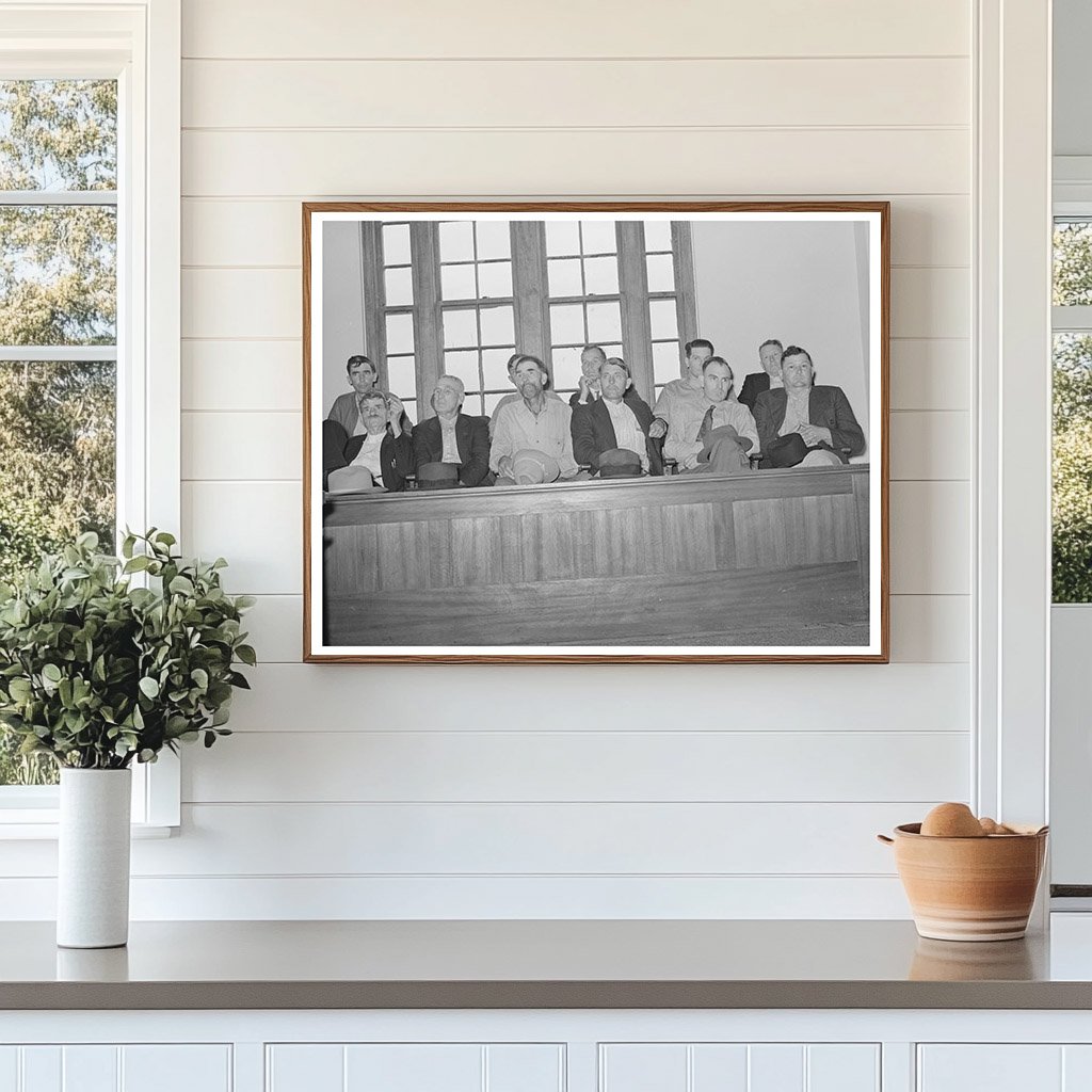 San Augustine Texas County Commissioners Meeting April 1939