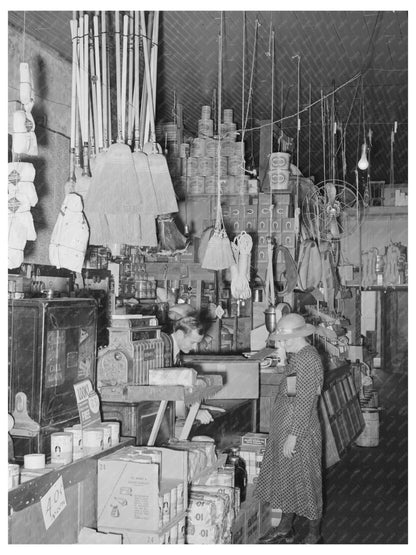 Vintage Grocery Store in San Augustine Texas 1939