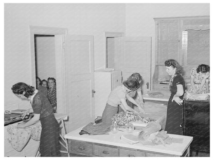 Domestic Science Class in San Augustine Texas 1939