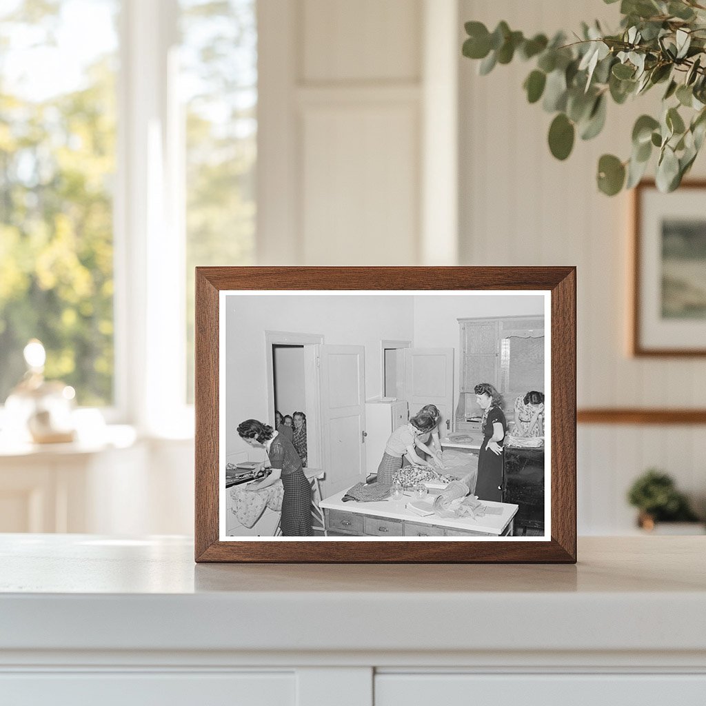 Domestic Science Class in San Augustine Texas 1939