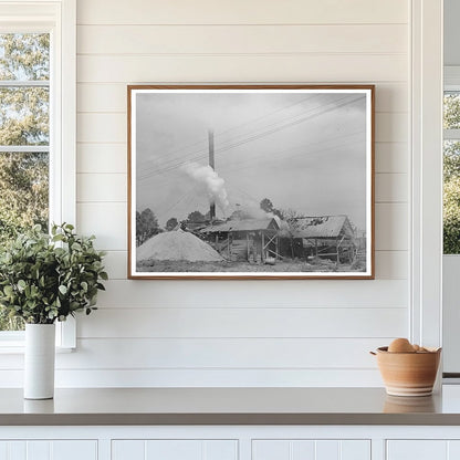 Wells Texas Sawmill Vintage Photo April 1939