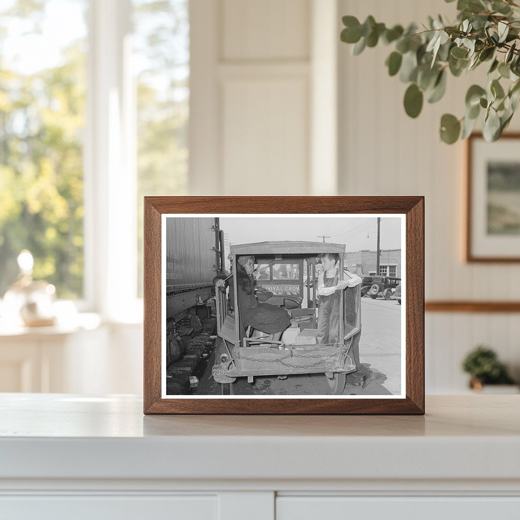 Young Boy with Strawberry Picker in Hammond Louisiana 1939
