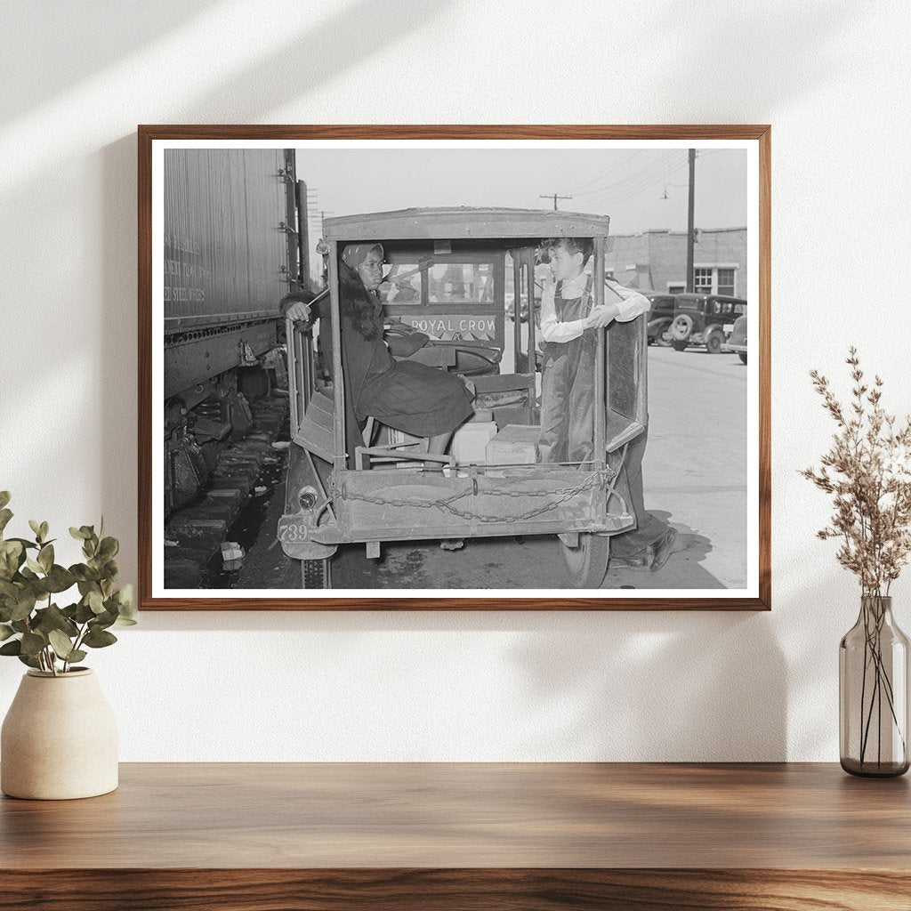 Young Boy with Strawberry Picker in Hammond Louisiana 1939