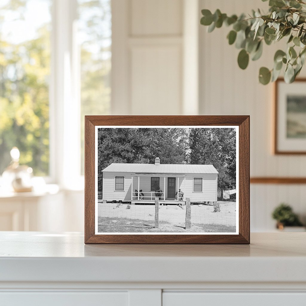 Farmhouse at Sabine Farms Harrison County Texas 1939