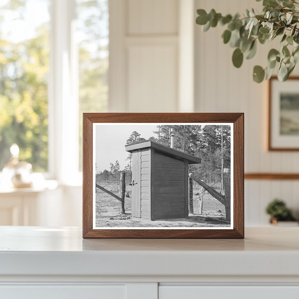 Privy at Sabine Farms Marshall Texas April 1939