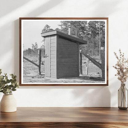 Privy at Sabine Farms Marshall Texas April 1939
