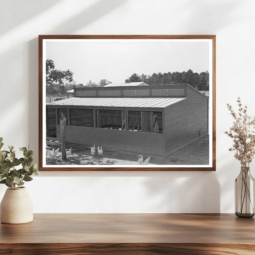 Vintage Chicken House Sabine Farms Marshall Texas 1939
