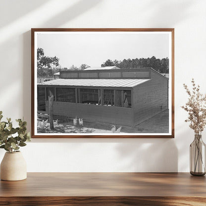 Vintage Chicken House Sabine Farms Marshall Texas 1939