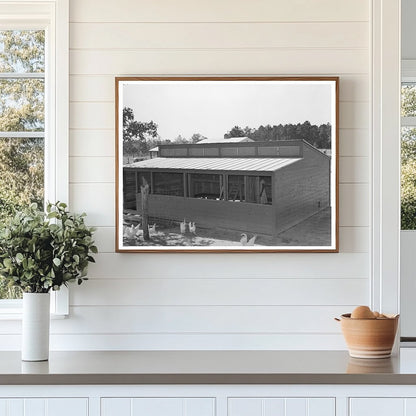 Vintage Chicken House Sabine Farms Marshall Texas 1939