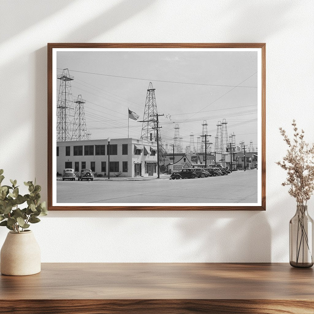 Kilgore Texas Street Scene Oil Industry April 1939