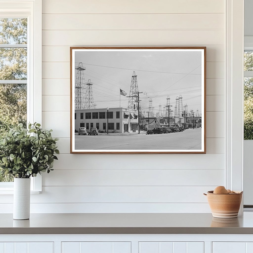 Kilgore Texas Street Scene Oil Industry April 1939