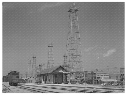 Kilgore Texas Railroad Station April 1939 Photo