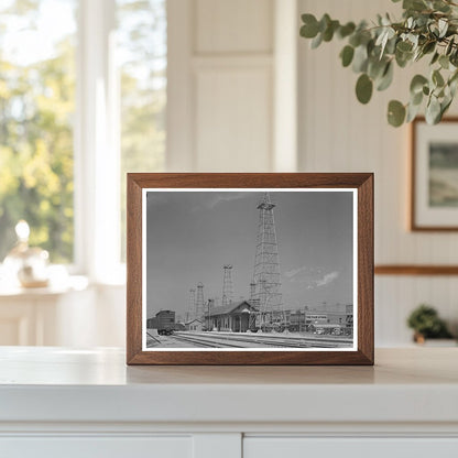 Kilgore Texas Railroad Station April 1939 Photo