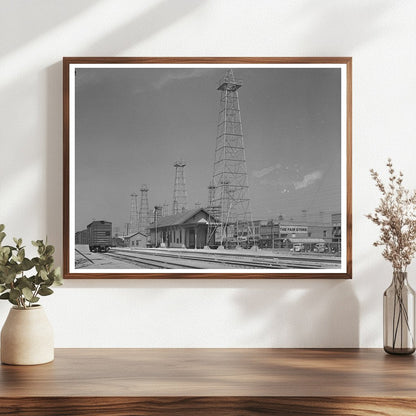 Kilgore Texas Railroad Station April 1939 Photo