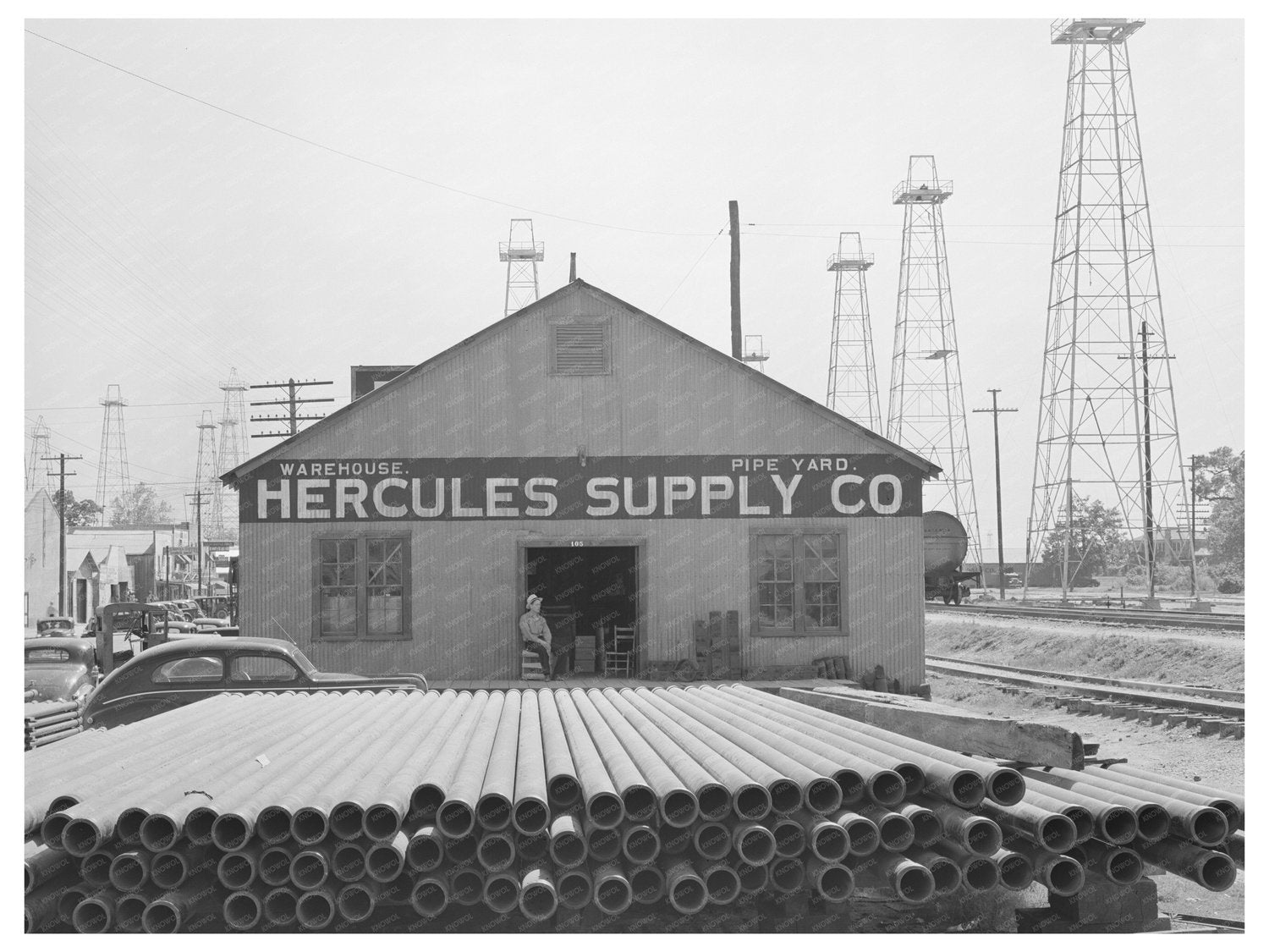 Kilgore Texas Pipe Supply Company April 1939