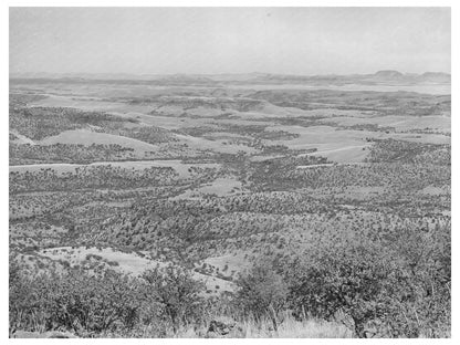 McDonald Observatory View Jeff Davis County Texas 1939