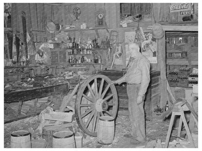Blacksmith Shop in Marshall Texas April 1939