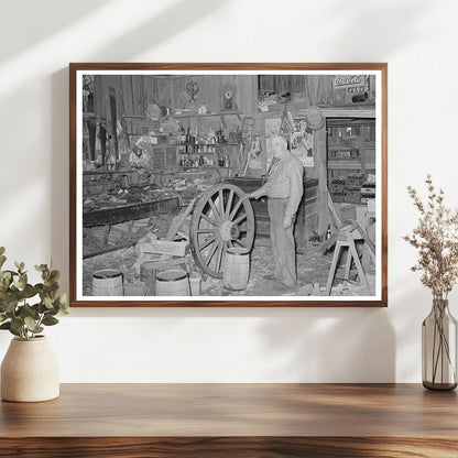 Blacksmith Shop in Marshall Texas April 1939