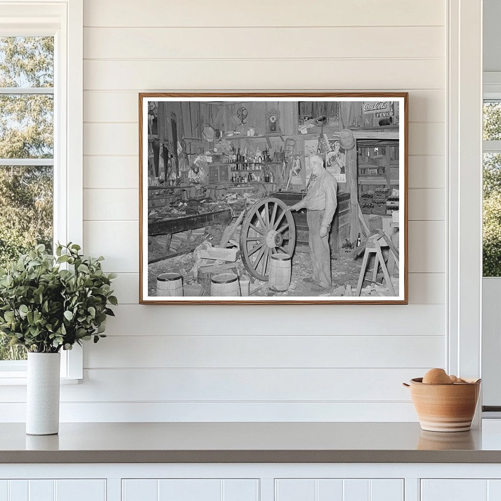 Blacksmith Shop in Marshall Texas April 1939