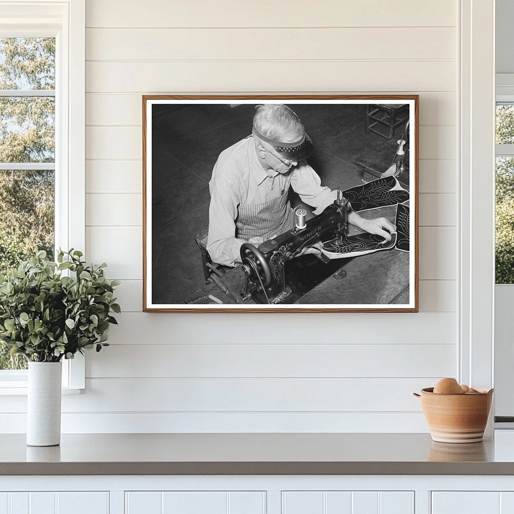 Vintage Boot Craftsmanship in Alpine Texas 1939