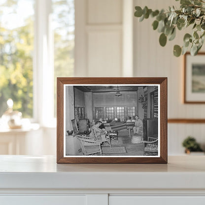 Henry Fletcher Home Front Porch Marfa Texas May 1939