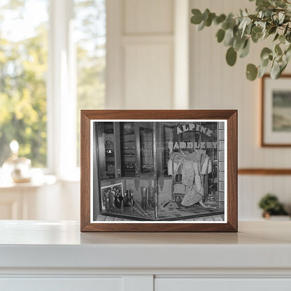 1939 Vintage Saddle and Ranch Supply Store Display Alpine Texas