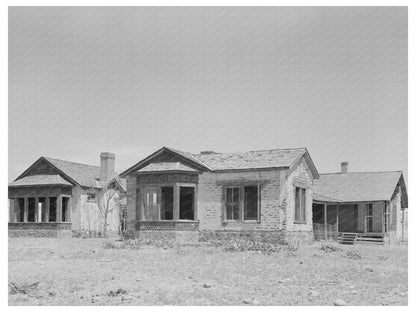 Old Ranch House Walking X Ranch Marfa Texas 1939