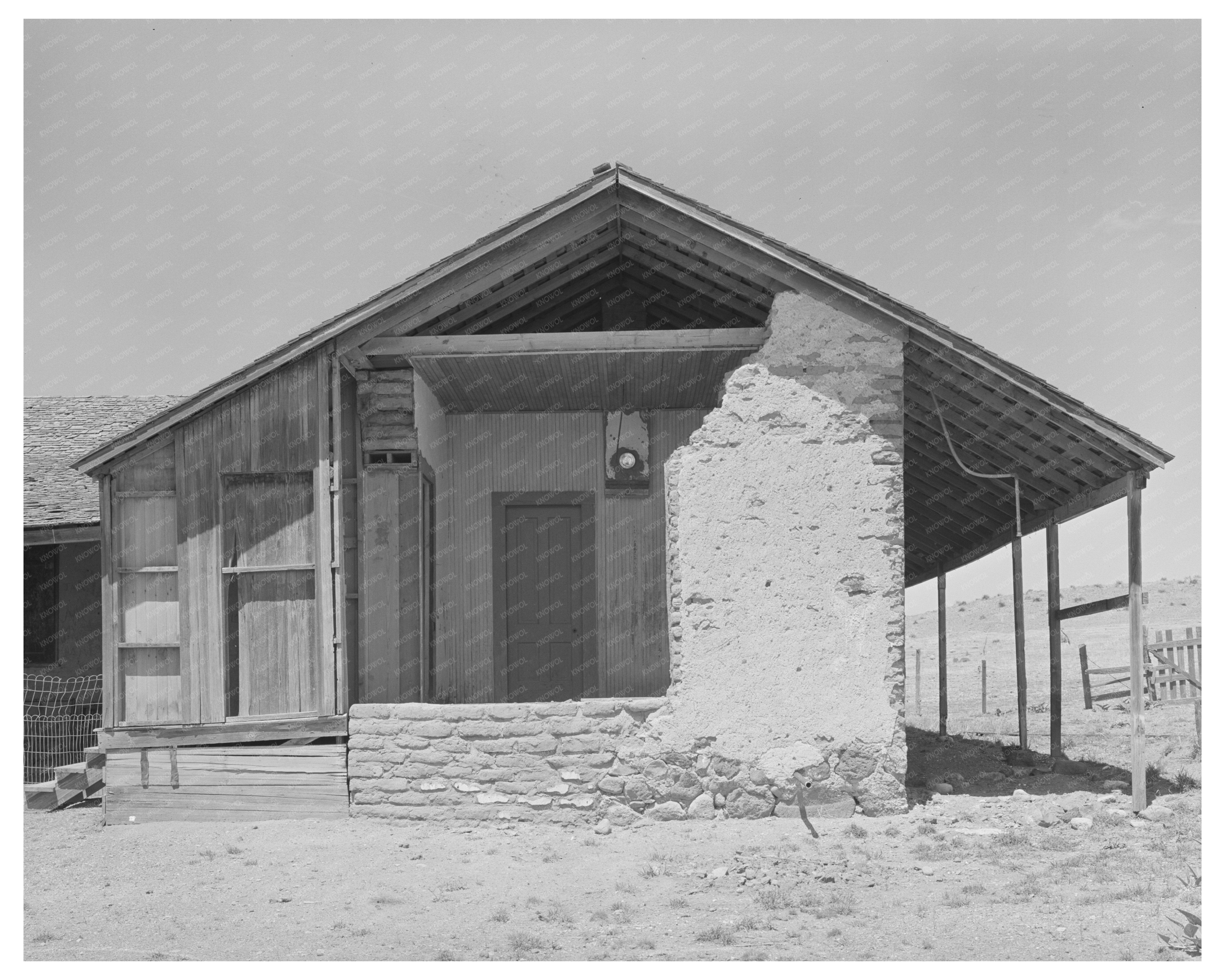 Walking X Ranch House Marfa Texas May 1939 Image