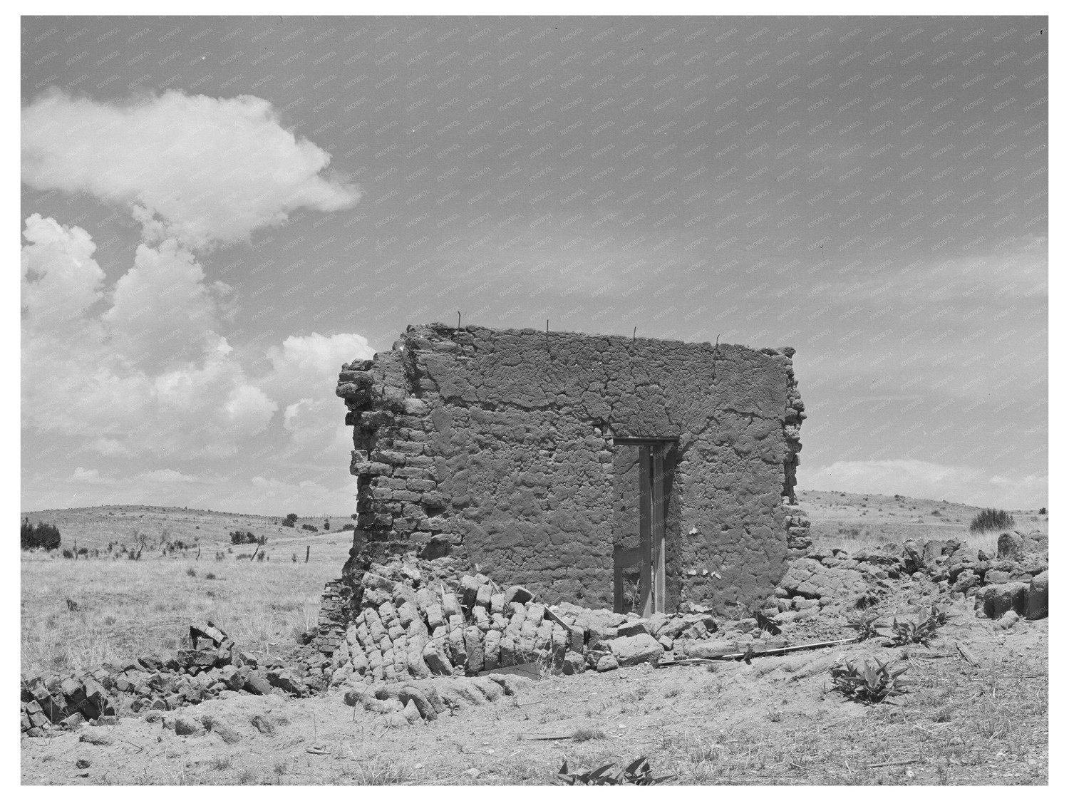 Walking X Ranch Bunkhouse Marfa Texas May 1939