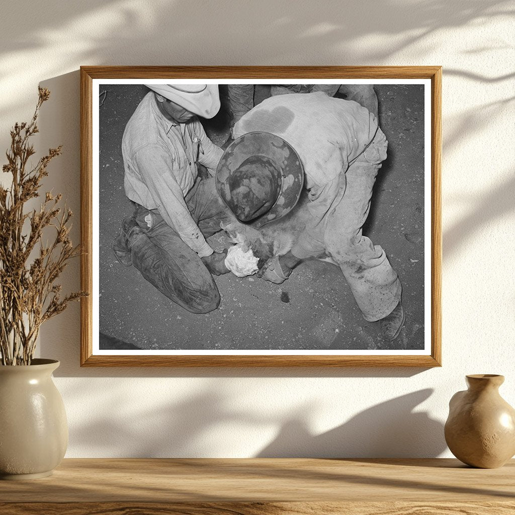 Cattle Ranching at Walking X Ranch Marfa Texas 1939