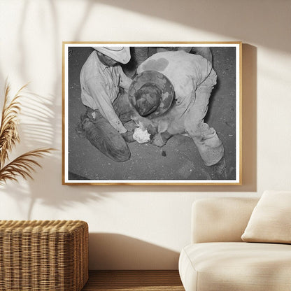 Cattle Ranching at Walking X Ranch Marfa Texas 1939