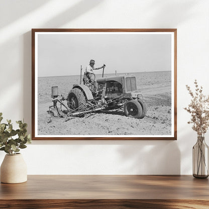 Tractor on 4900-Acre Farm Near Ralls Texas May 1939