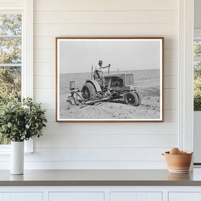 Tractor on 4900-Acre Farm Near Ralls Texas May 1939