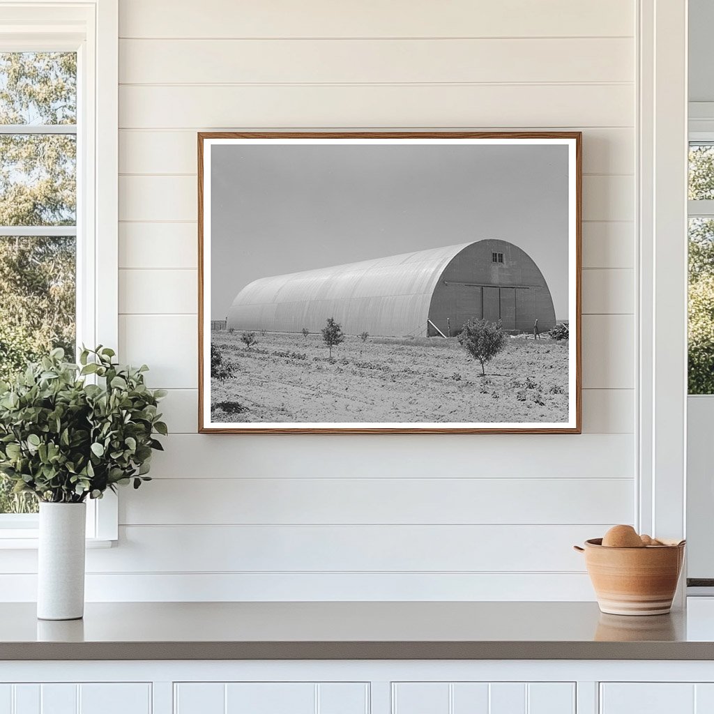 Feed Barn on 4900 Acre Farm Ralls Texas May 1939